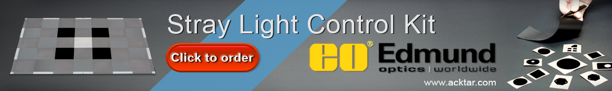 stray light control kit banner