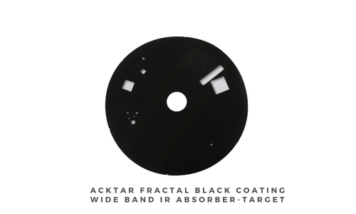 Acktar Fractal Black coating Wide band IR absorber-Target